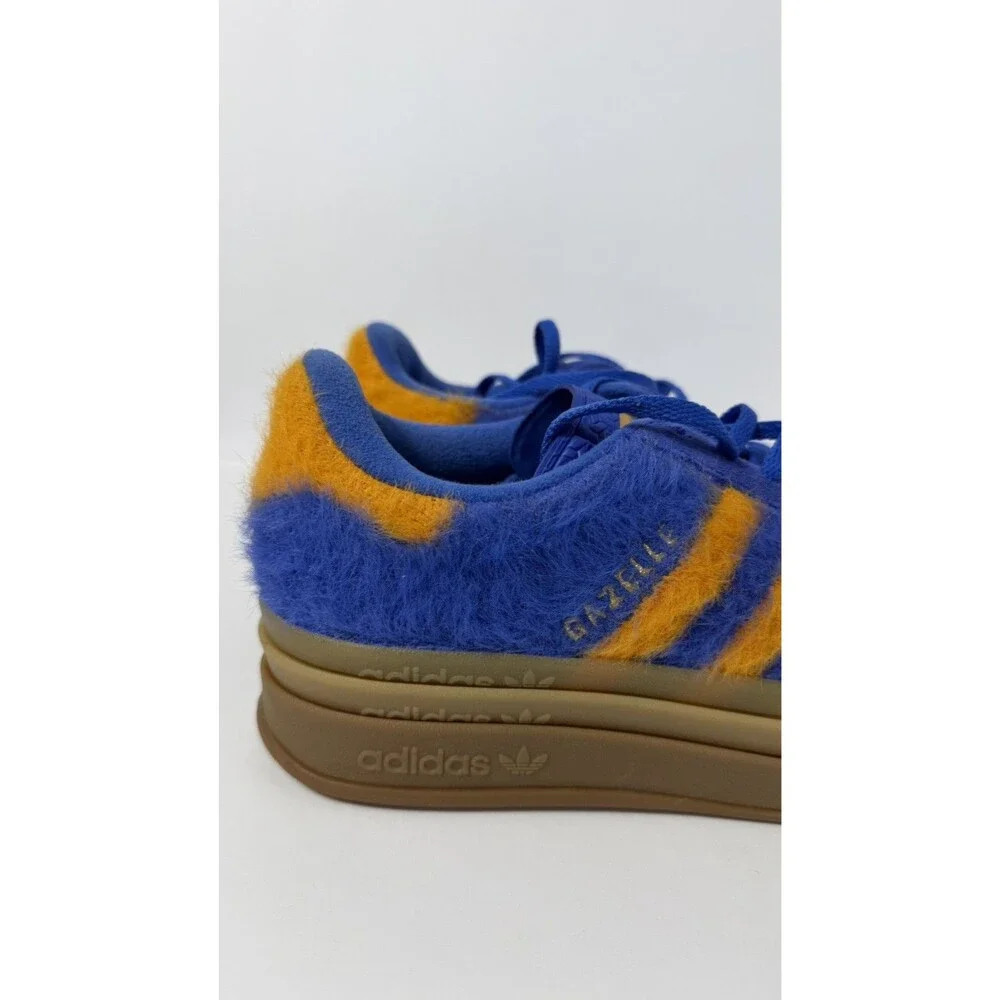 adidas Gazelle Bold  Womens Blue Sneakers Casual Shoes JS3906